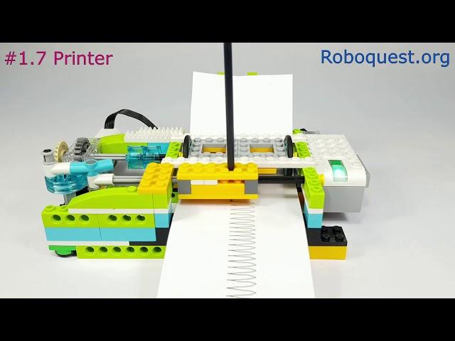 Model #1.7 Printer (Wedo 2.0) by Roboquest.org