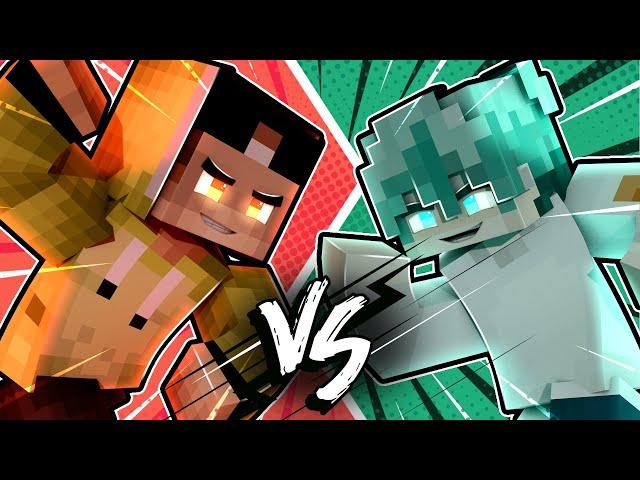 EPIC Youtuber Minecraft Fight! (Minecraft Animation)