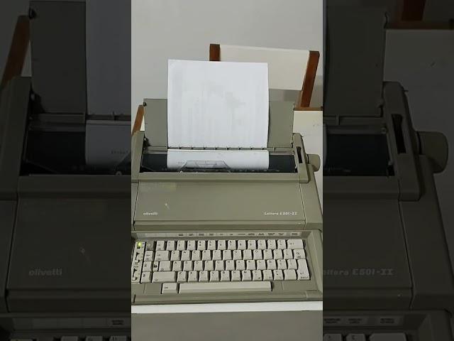 Olivetti Lettera E501 - II