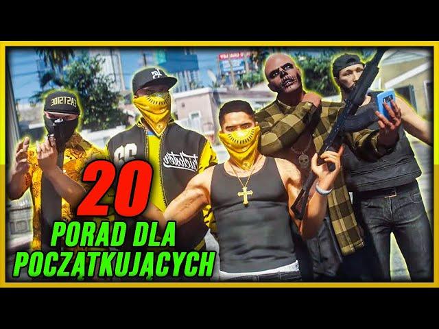 20 Porad Dla Początkujących w GTA RP! *Majestic RP*