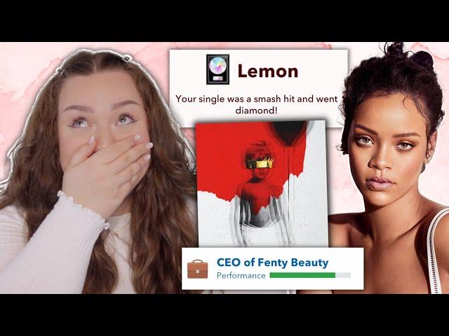 RECREATING RIHANNA'S CAREER IN BITLIFE! *FROM POPSTAR TO CEO OF FENTY BEAUTY*