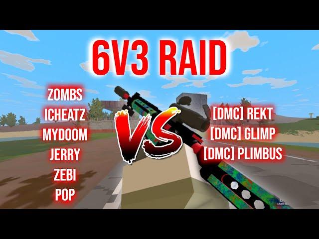 6v3 Raid vs IHN + Admin | Rusturned Montage