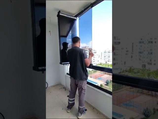 cam korkuluk ve gold cam balkon montaji