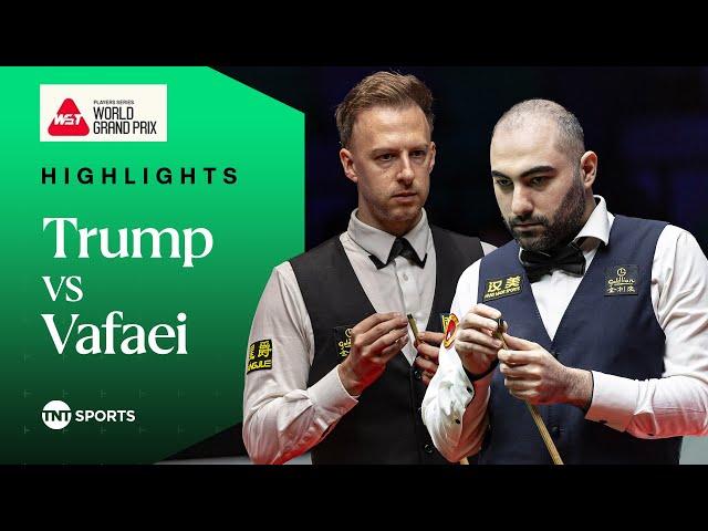 146 BREAK TO WIN!  | Judd Trump vs Hossein Vafaei | 2025 World Grand Prix Highlights