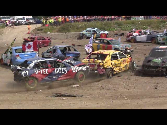 2017 Gander Demolition Derby - Small Car Heats