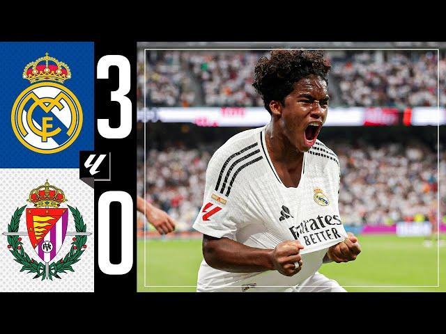 HIGHLIGHTS | Real Madrid 3-0 Real Valladolid | LaLiga 2024/25