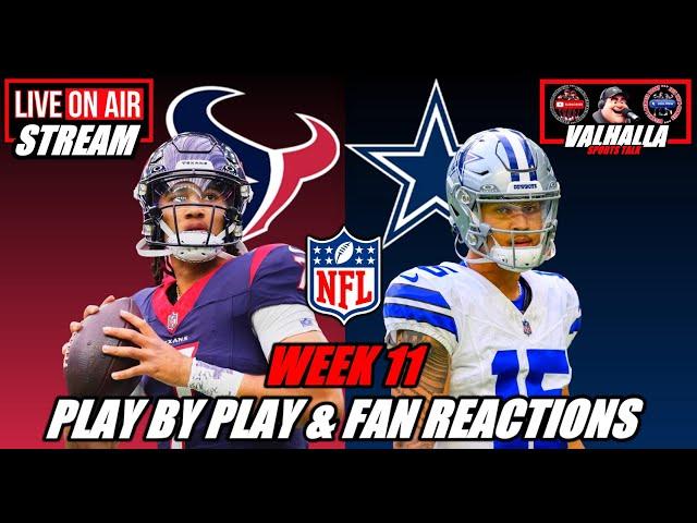 Houston Texans VS Dallas Cowboys  Week 11 Live Stream