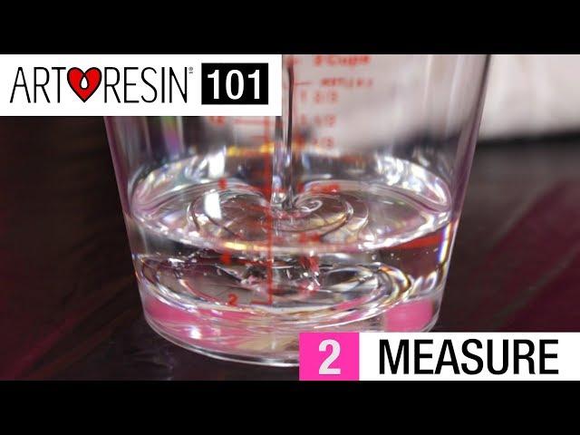 ArtResin 101: Step 2 - Measure