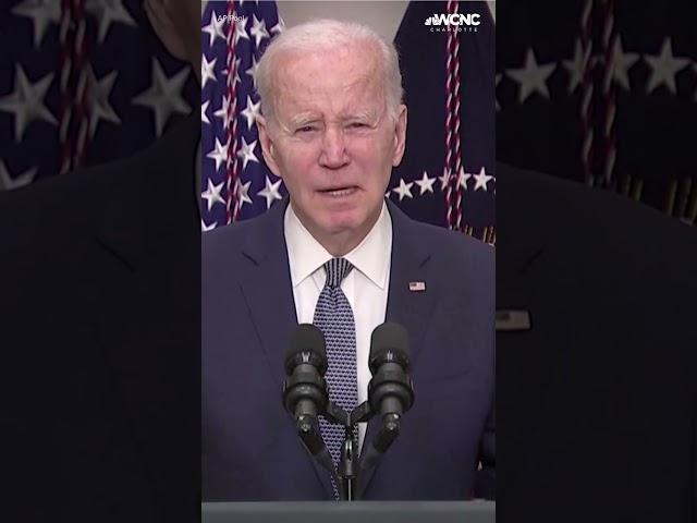 Joe Biden says US banking system is safe' after SVB collapse #shorts