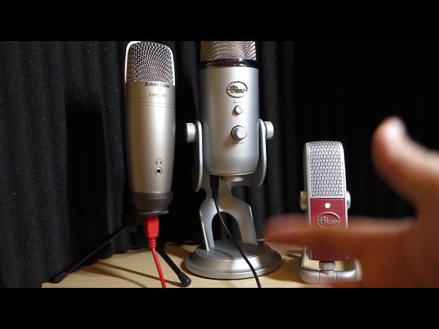 Samson C01u Pro VS Blue Yeti VS Blue Raspberry SOUND comparison