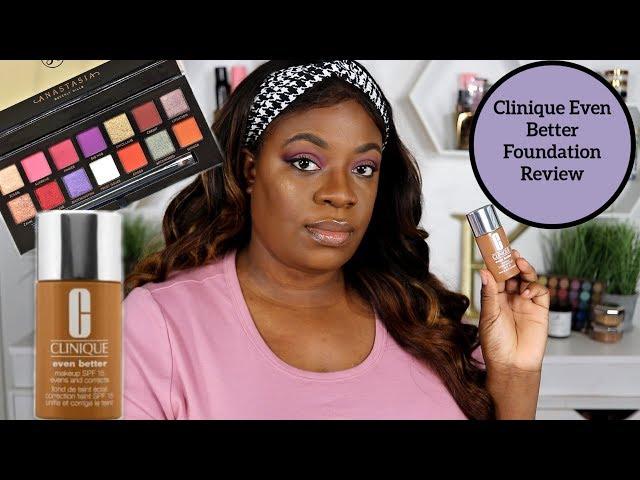 Clinique Even Better Foundation Broad Spectrum SPF 15 Review I  GRWM ft Jacke Aina x Abh Palette