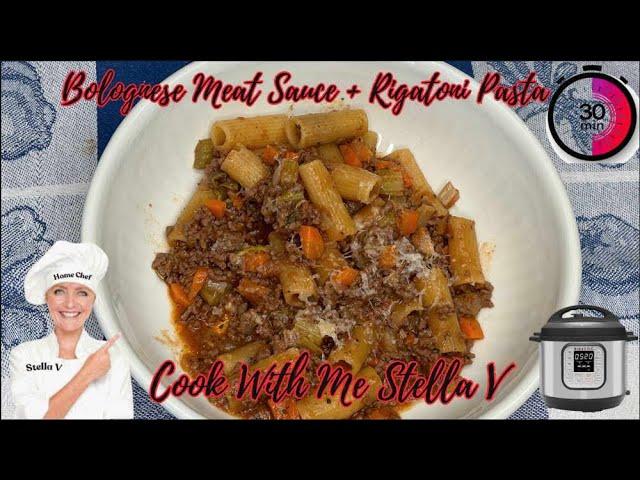 Bolognese Sauce & Rigatoni Absolutely Fast Easy And Delicious