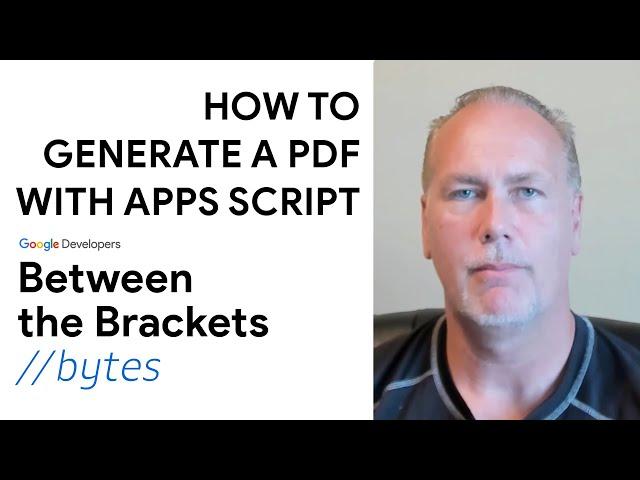 Unlock the Secrets of PDF Generation with Google Apps Script