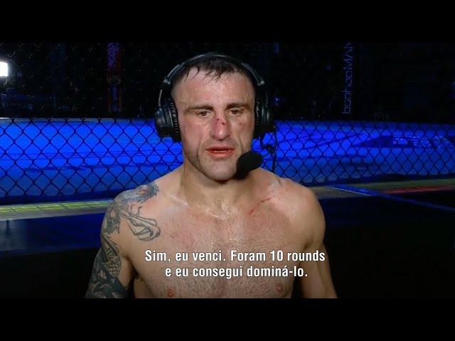 UFC 251: Entrevista pós-luta com Alexander Volkanovski