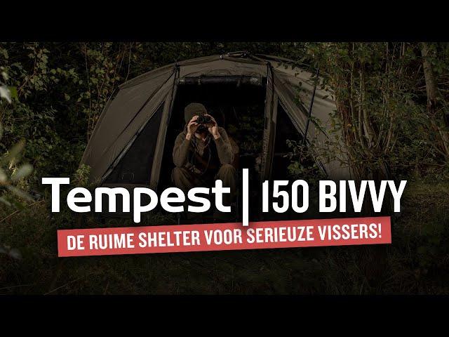 Tempest 150 Bivvy Aquatexx EV | De ruime shelter voor de serieuze karpervisser! | NL Ondertiteling