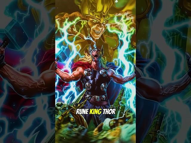 How Powerful Is Rune King Thor?