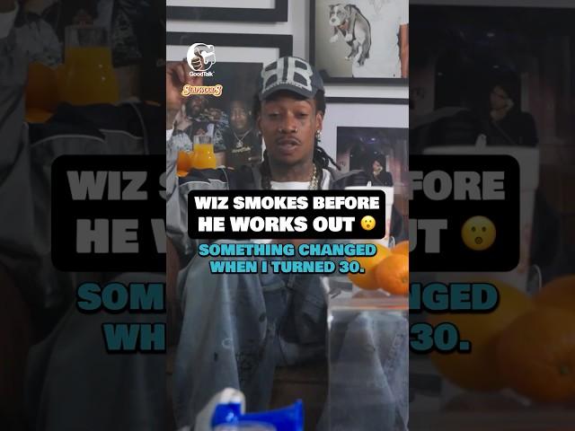 Why Wiz Smokes Before the Gym  #shorts #wizkhalifa #clips