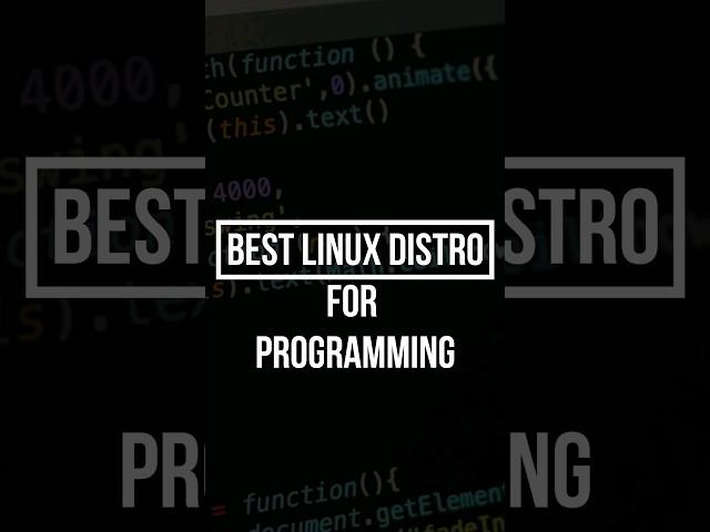 Best Linux Distros for Devlopers #linux #programming