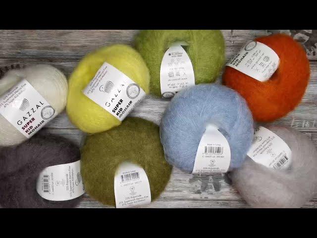 Gazzal Super Kid Mohair - Стоит ли покупать ? Смотрим вместе!