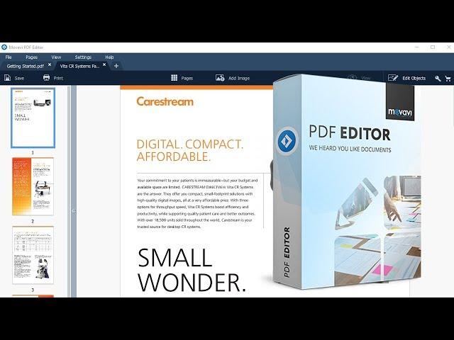 Movavi PDF Editor Review | Free Trial Movavi PDF Editor