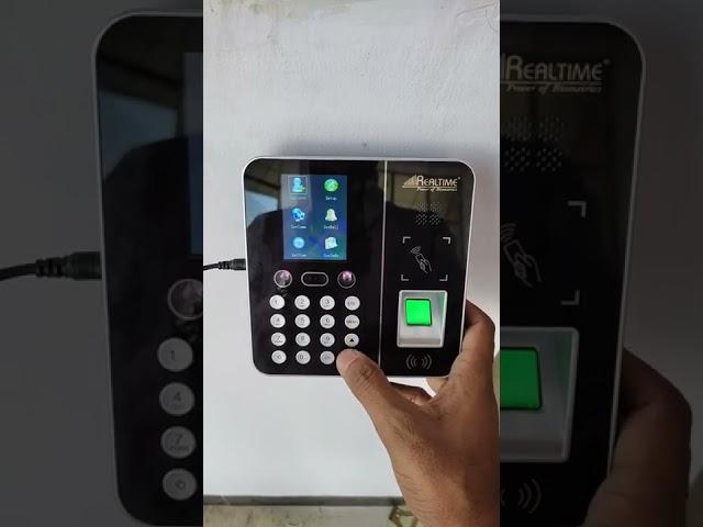 realtime biometric face with finger attendance T401F #faceattendancemachine #faceattendancemachine