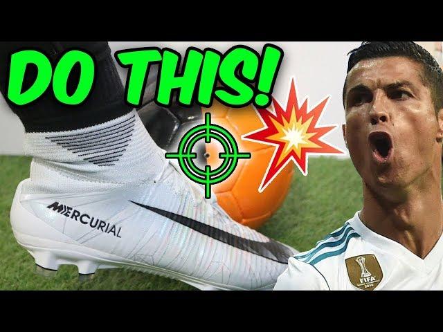 How To Shoot CR7 Freekicks Like Ronaldo! With Knuckleball Battle