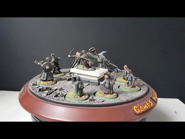 THE LORD OF THE RINGS THE FELLOWSHIP OF THE RING games workshop