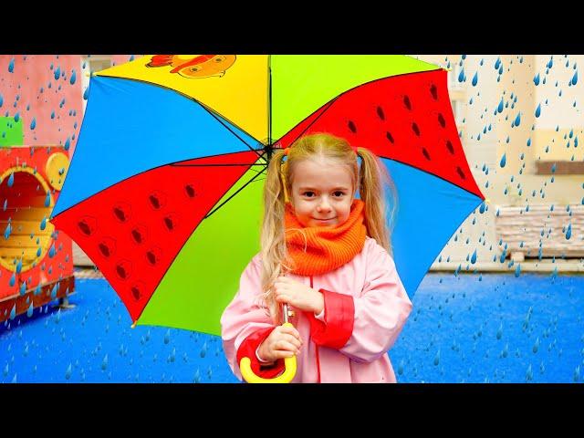 Anabella Show What To Wear In Wet Weather or Rain Raiun Go Away Song