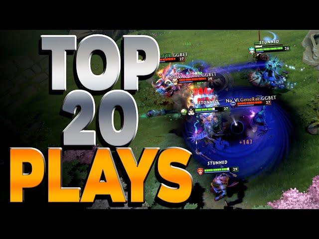 TOP 20 Plays of EU-CIS DPC 2021 - Dota 2