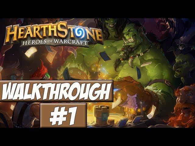 Hearthstone: Heroes Of Warcraft Walkthrough Ep.1 w/Angel - Explaining Everything!