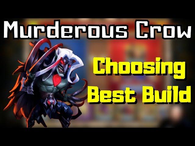 Building Murderous Crow | New Epic Hero | Castle Clash