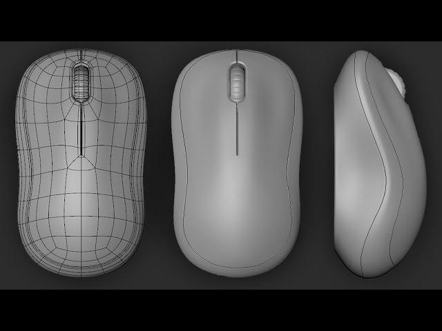 Industrial Design/Product Modeling #8 | Mouse | Cinema 4D Modeling Tutorial