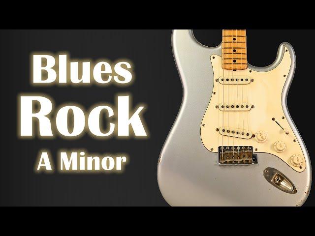 Melodic Blues Rock Guitar Backing Track in A Minor