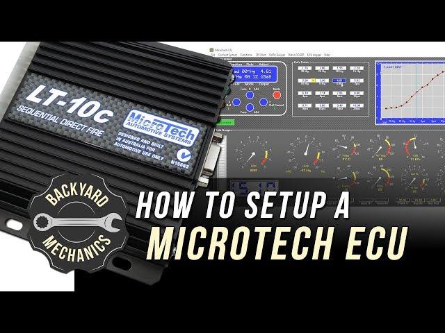 How to setup a MicroTech ECU | Backyard Mechanics | fullBOOST