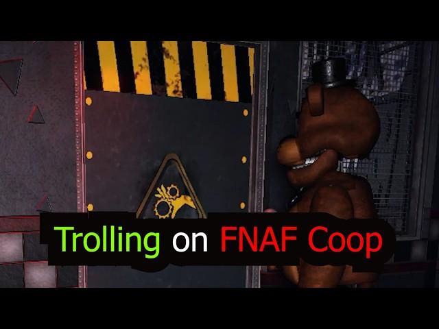 Roblox Fnaf Coop Update But I Troll Kids...