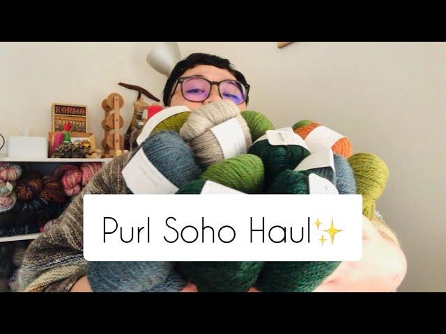 Purl Soho Haul