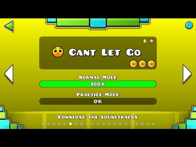 Прохождение Geometry Dash №6 - Can't let go (Все монеты)