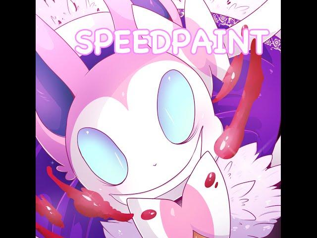 Sylveon Mage ( Pokemon oc speedpaint )