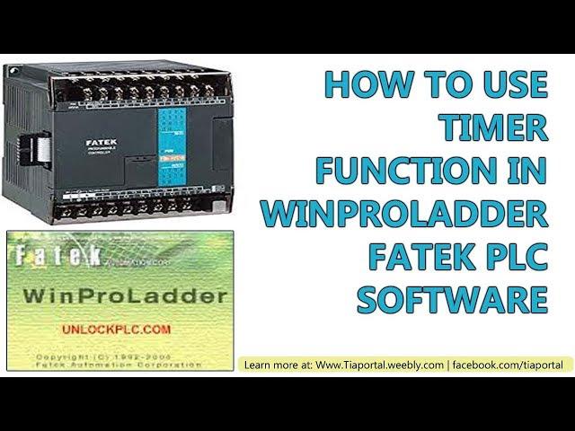 10- Timer Functions in Fatek PLC Programming