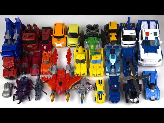 All Robots Transformers - Video about cars. Tobot Toys