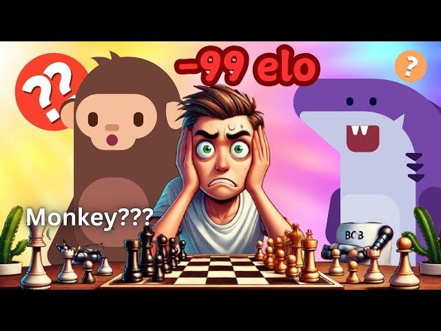 I Faced the -100 Elo ChessKids Bots!