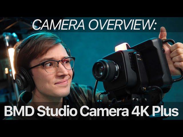 AND WE'RE LIVE! BMD Studio Camera 4K Plus: Camera Overview