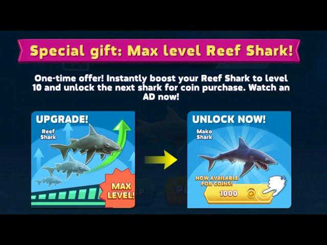 HUNGRY SHARK EVOLUTION - SPECIAL GIFT EVENT FOR REEF SHARK IS COMING - HUNGRY SHARK