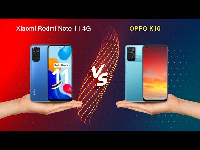 Xiaomi Redmi Note 11 4G Vs OPPO K10 Comparison #shorts