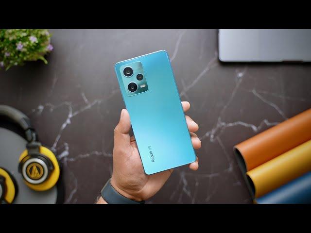 Glacier Blue Redmi Note 12 Pro Unboxing & Initial Impressions | Indian Retail Unit 