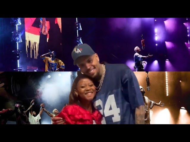 Chris Brown Concert Day 2|| Naledi Finally Meets Chris Brown!!