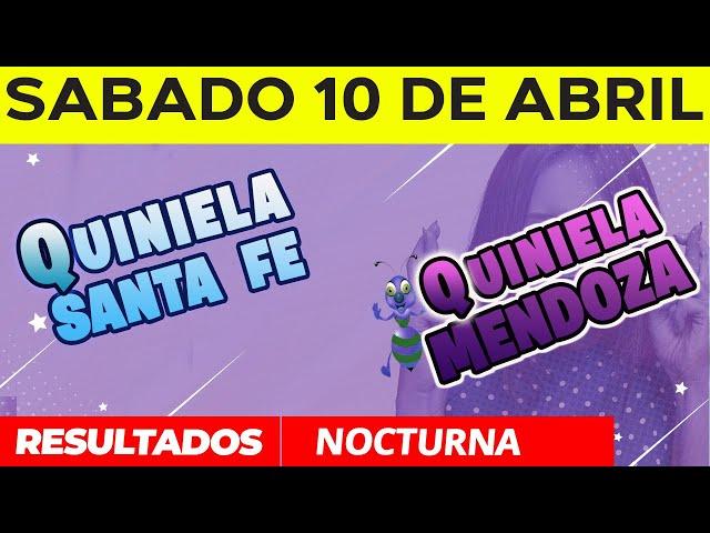 Resultados Quinielas nocturnas de Santa Fe y Mendoza Sábado 10 de Abril