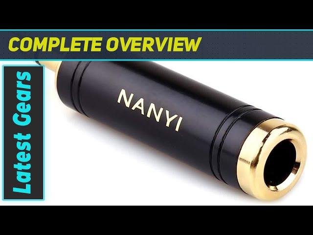 NANYI 1/4 Inch to 1/8 Inch Stereo Headphone Adapter Review