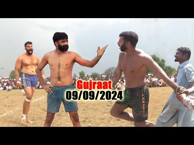 New Kabaddi Match 09 Sep 2024 | Javed Jatto Vs Nazra Machi Super Open Kabaddi Match in Gujrat 2024