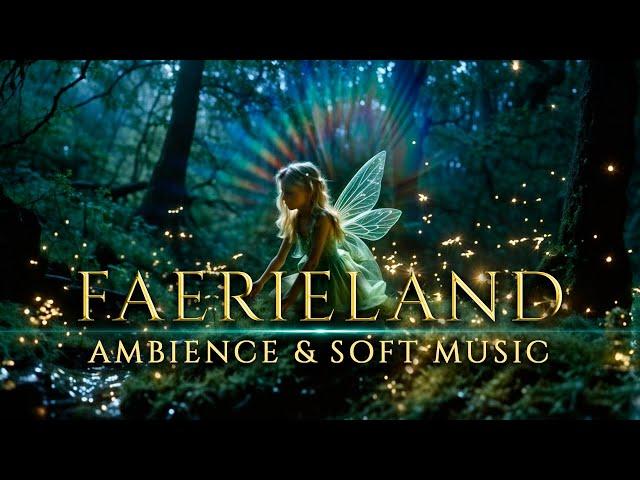 9H ⁺⋆ Fairy Land Night Ambience ‍️ Soft Fantasy Music  Nature ASMR ₊˚⁺ Forest Night sounds